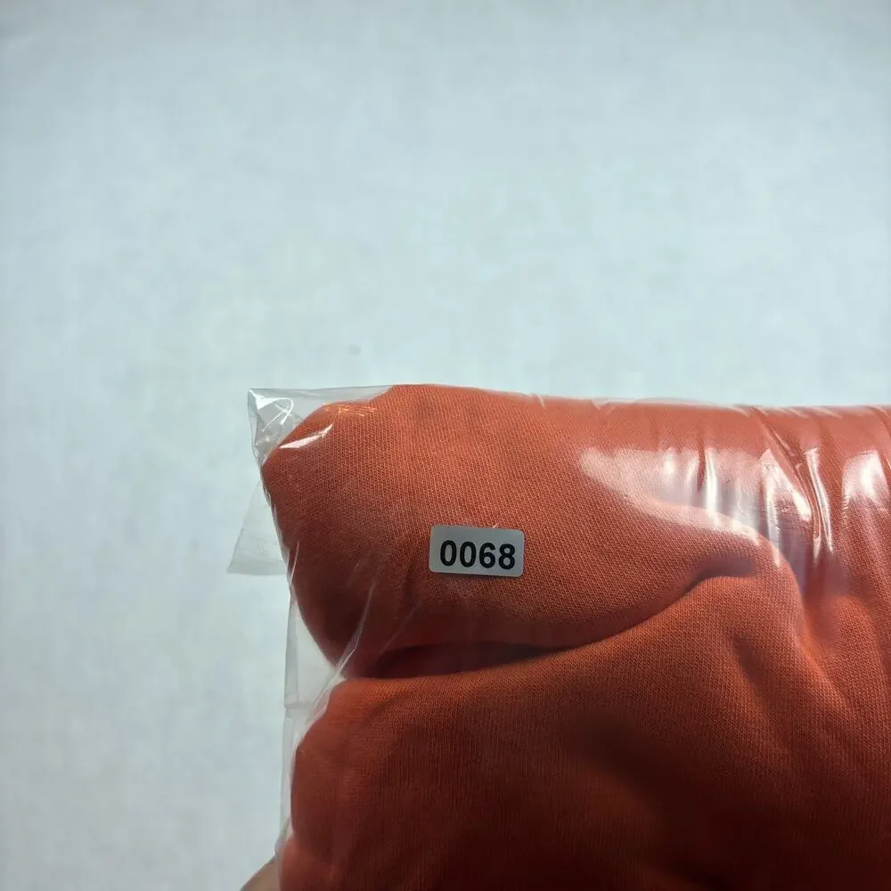 ADIDAS MEN'S ORANGE FULL ZIP HOODIE SWEATSHIRT LONG SLEEVE SIZE 2XL